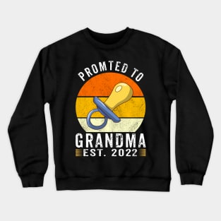 Grandma 2022 For Pregnancy Announcement Funny Crewneck Sweatshirt